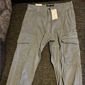Urban Jogger grey cargo pants size 28” Baggy Straight leg fit